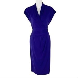 Suzi Chin for Maggy Boutique purple jersey dress